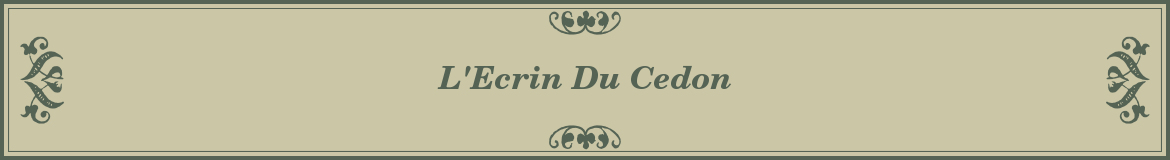 L'Ecrin Du Cedon